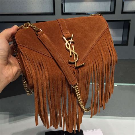 ysl fringe purse|YSL purse for sale.